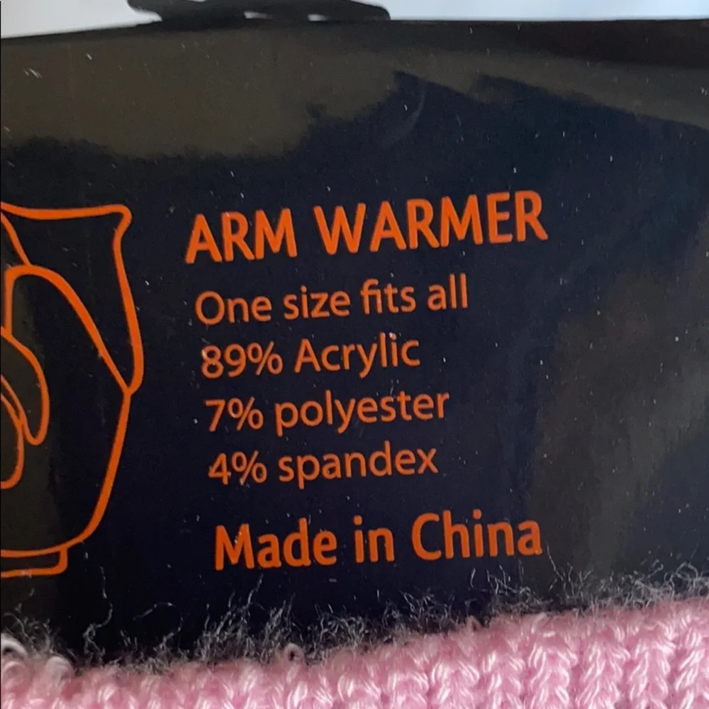 SALE 2/$27 3/$37 4/$45 Mix/Match Pink Stretch New Arm Warmers